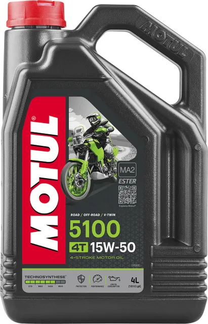 

Моторное масло MOTUL синтетическое 5100 4T 15W50 4л