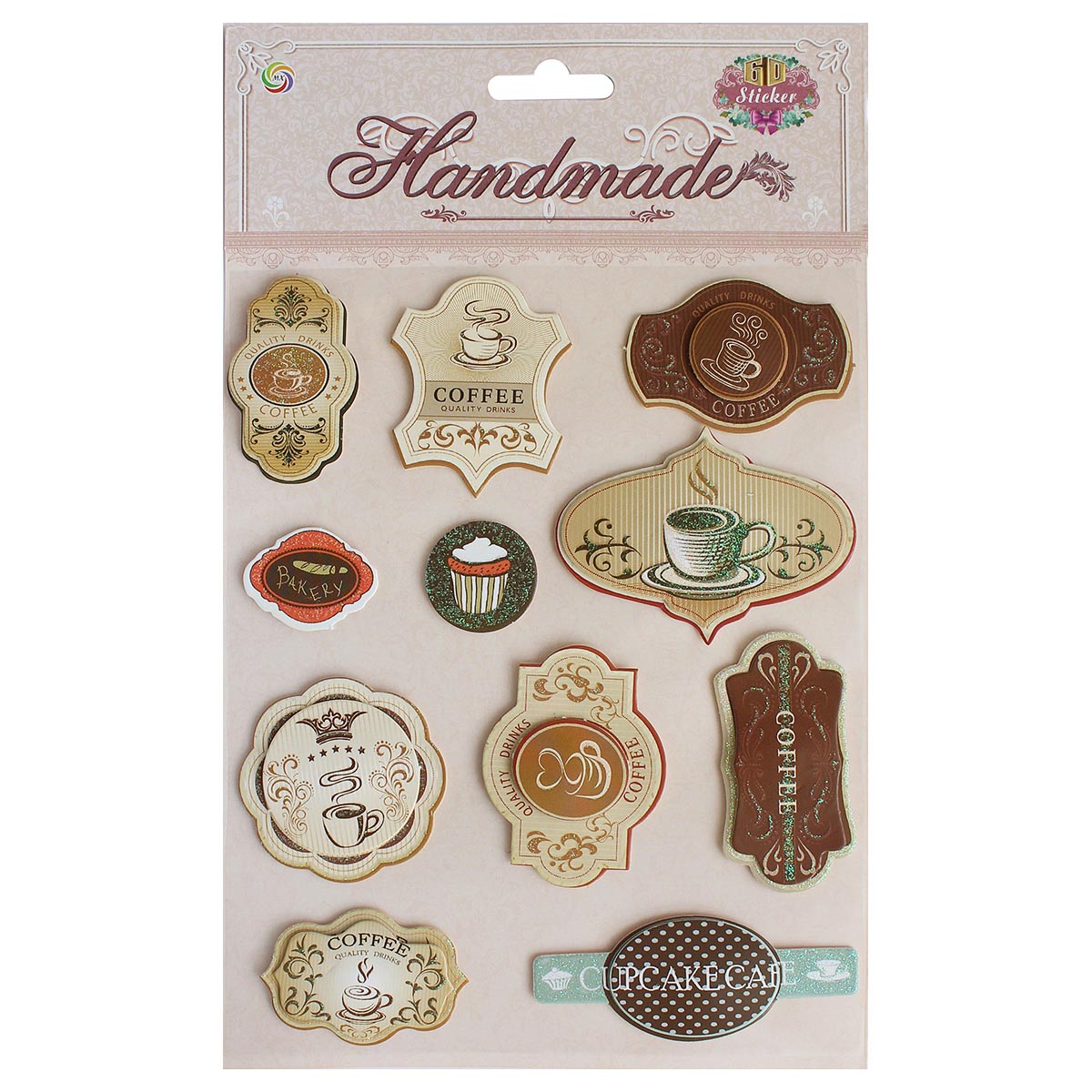 

QG Наклейки 'Handmade' (QG-01)