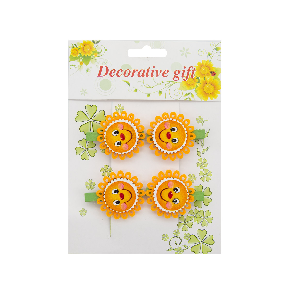 

PR Набор декоративных прищепок 'Decorative Gift', 4 шт. (49)