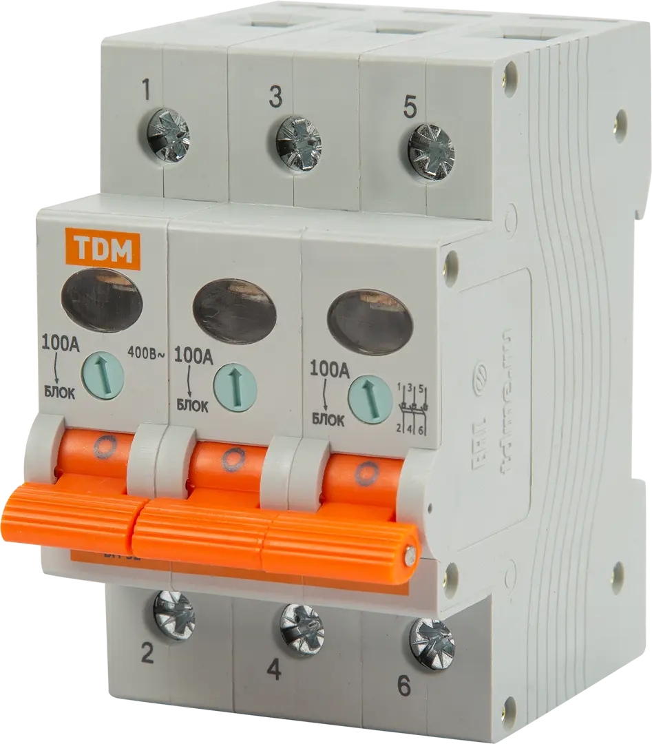 Выключатель нагрузки TDM Electric ВН-32 3P 100 А