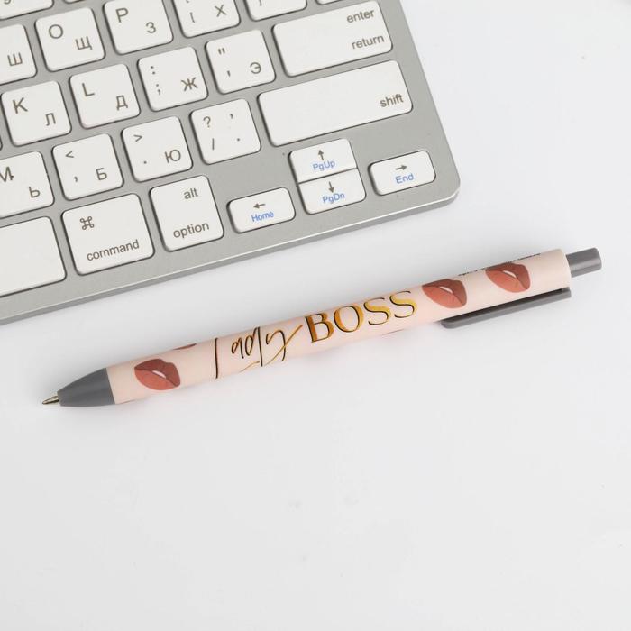 

Ручка, ArtFox "Boss", автоматическая, софт тач, шариковая 0,7 мм, 8 штук