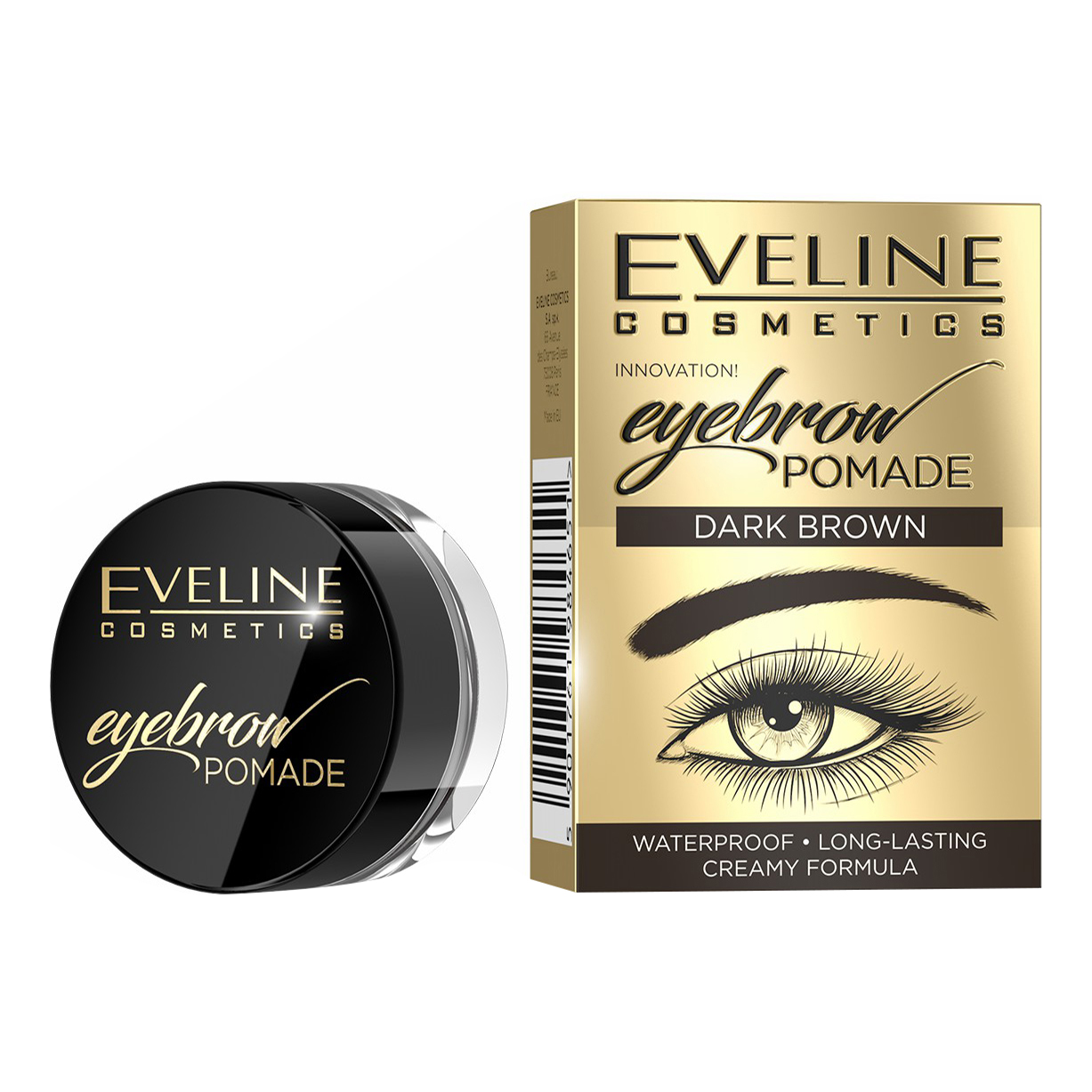 фото Набор для бровей eveline cosmetics eyebrow pomade