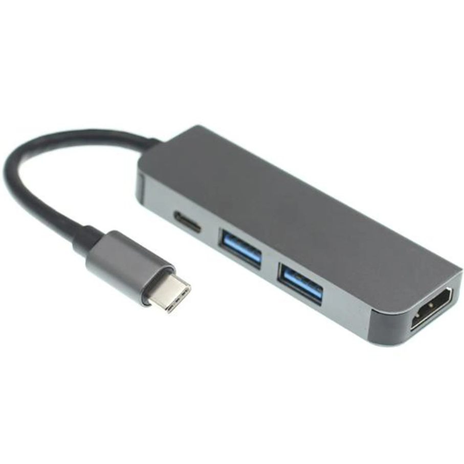 USB-хаб NoBrand HDMI/2xUSB-A 3.0/USB Type-C