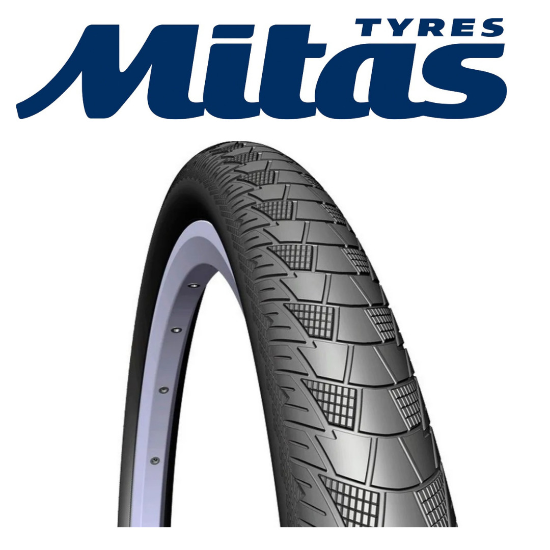 

Покрышка 26"х2,25 (57-559) MITAS CityHopper APS+RS черн., Черный, CityHopper