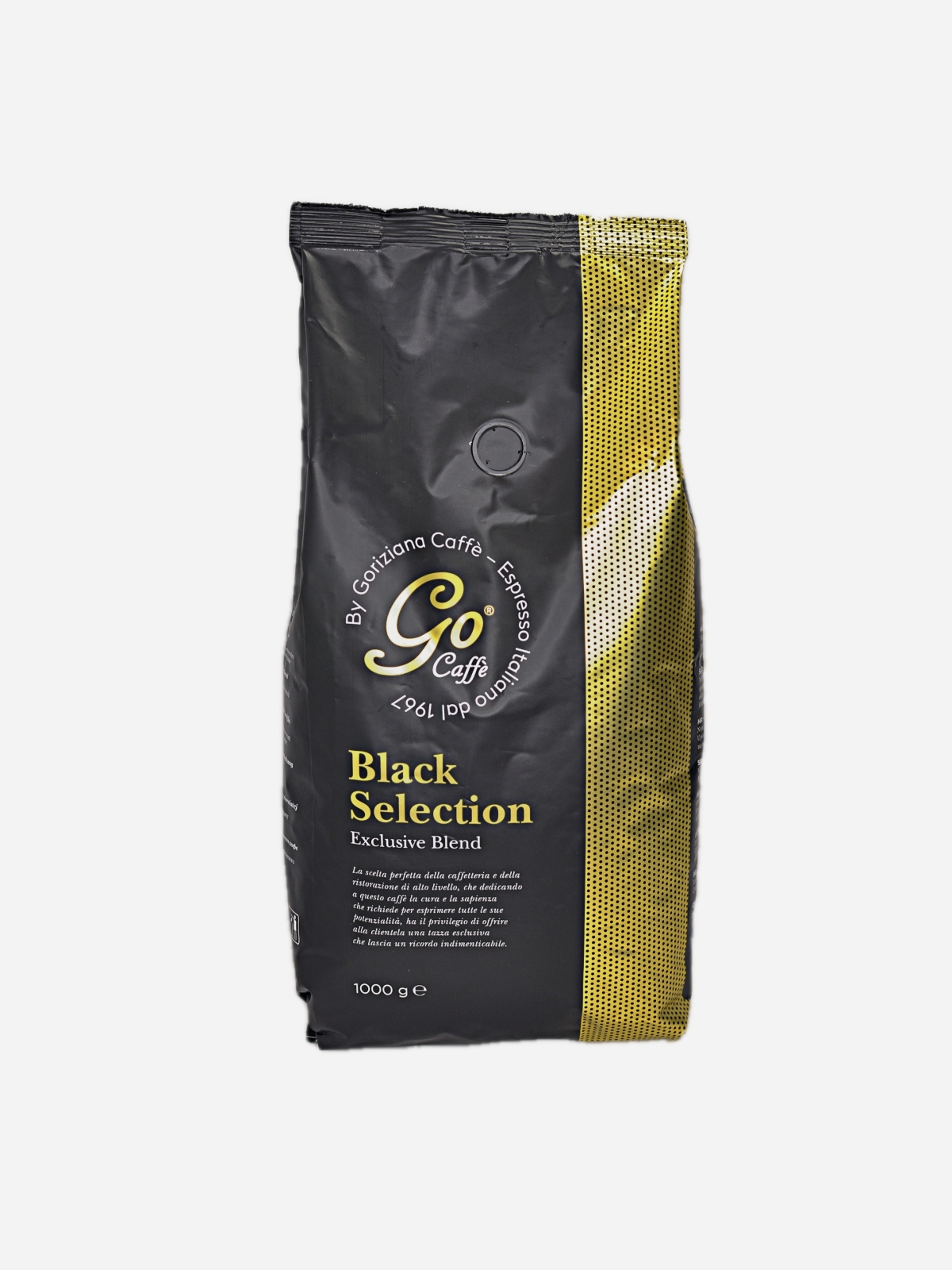 

Кофе в зернах Goriziana Caffe Go Caffe Black Selection Италия арабика, 1 кг