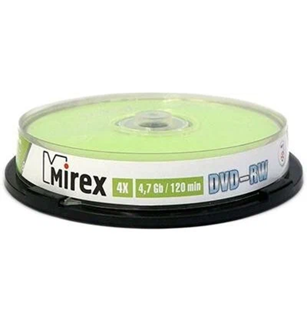 

Диск dvd-r MIREX UL130032A4L 10шт., UL130032A4L