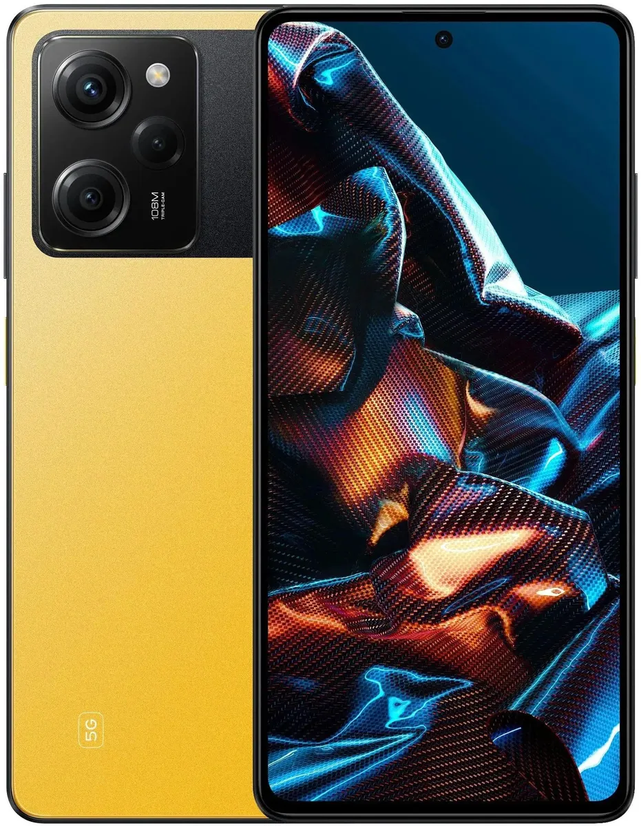 

Смартфон POCO X5 Pro 5G 6/128 Гб, желтый, X5 Pro 5G