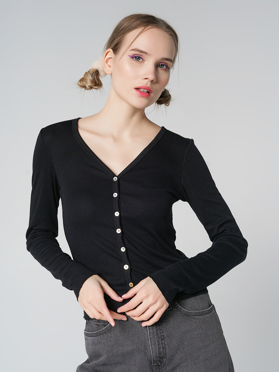 

Кардиган женский ТВОЕ 85634 черный XS, 85634