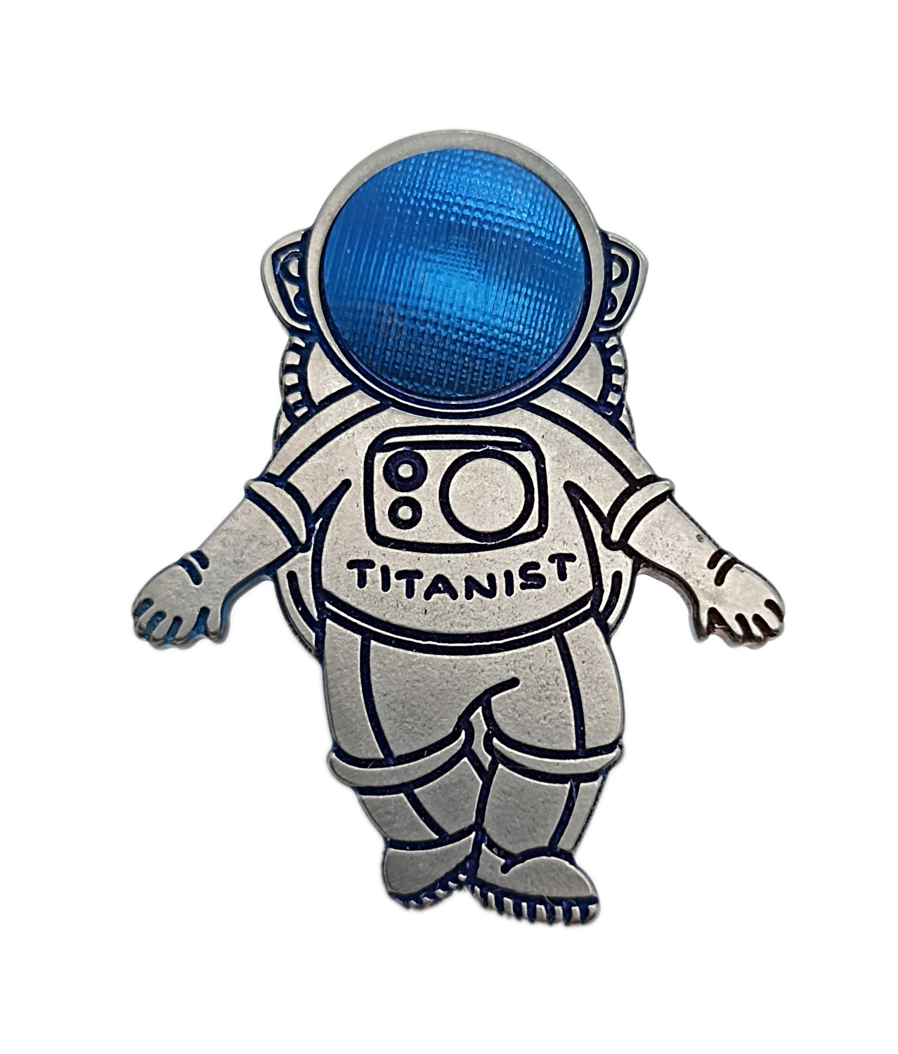 

Брошь из титана Titanist TS-B0002, TS-B0002