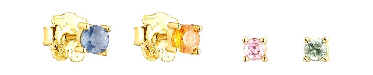 

Серьги из серебра с сапфиром Tous 018143590., 018143590.