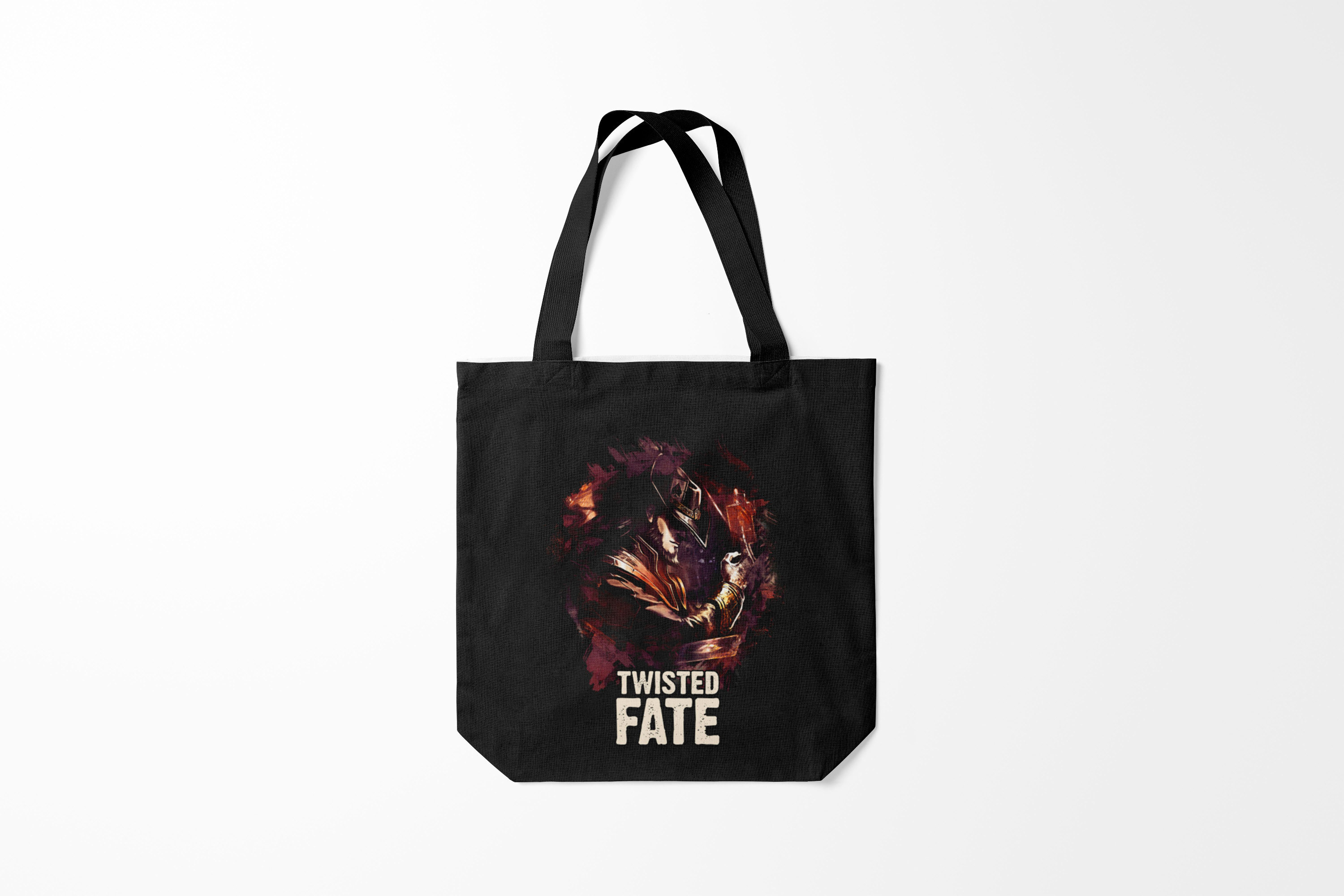 

Сумка шoппер унисекс Burnettie League Of Legends Twisted Fate, черный, League Of Legends Twisted Fate