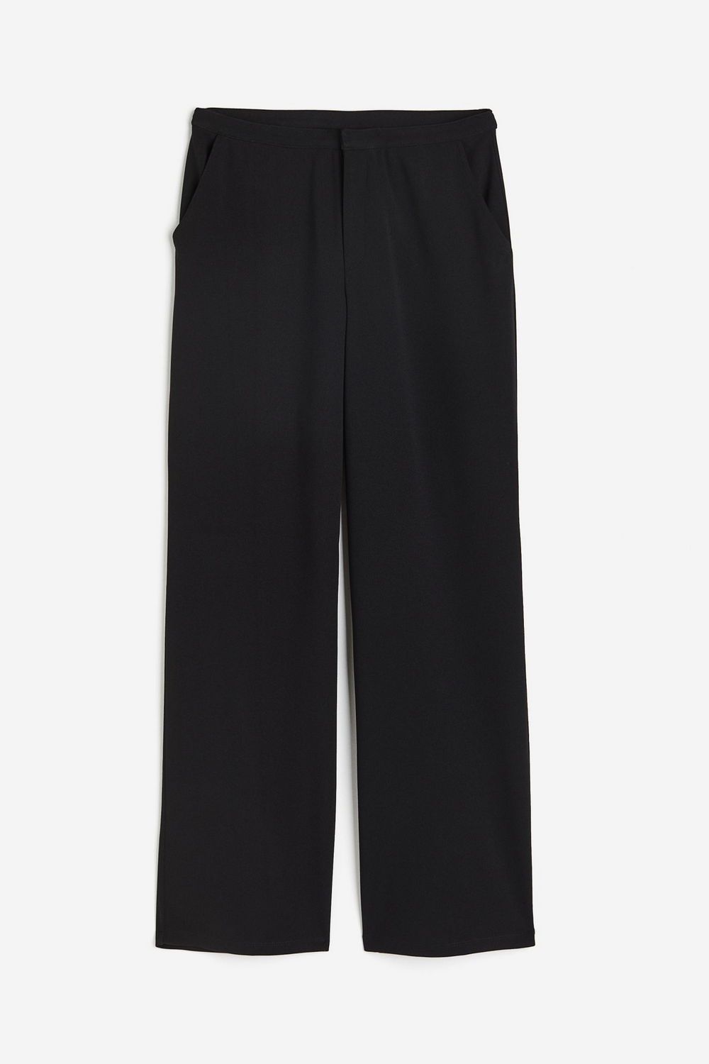 

Брюки женские H&M 1212575 черные L, Черный, 1212575