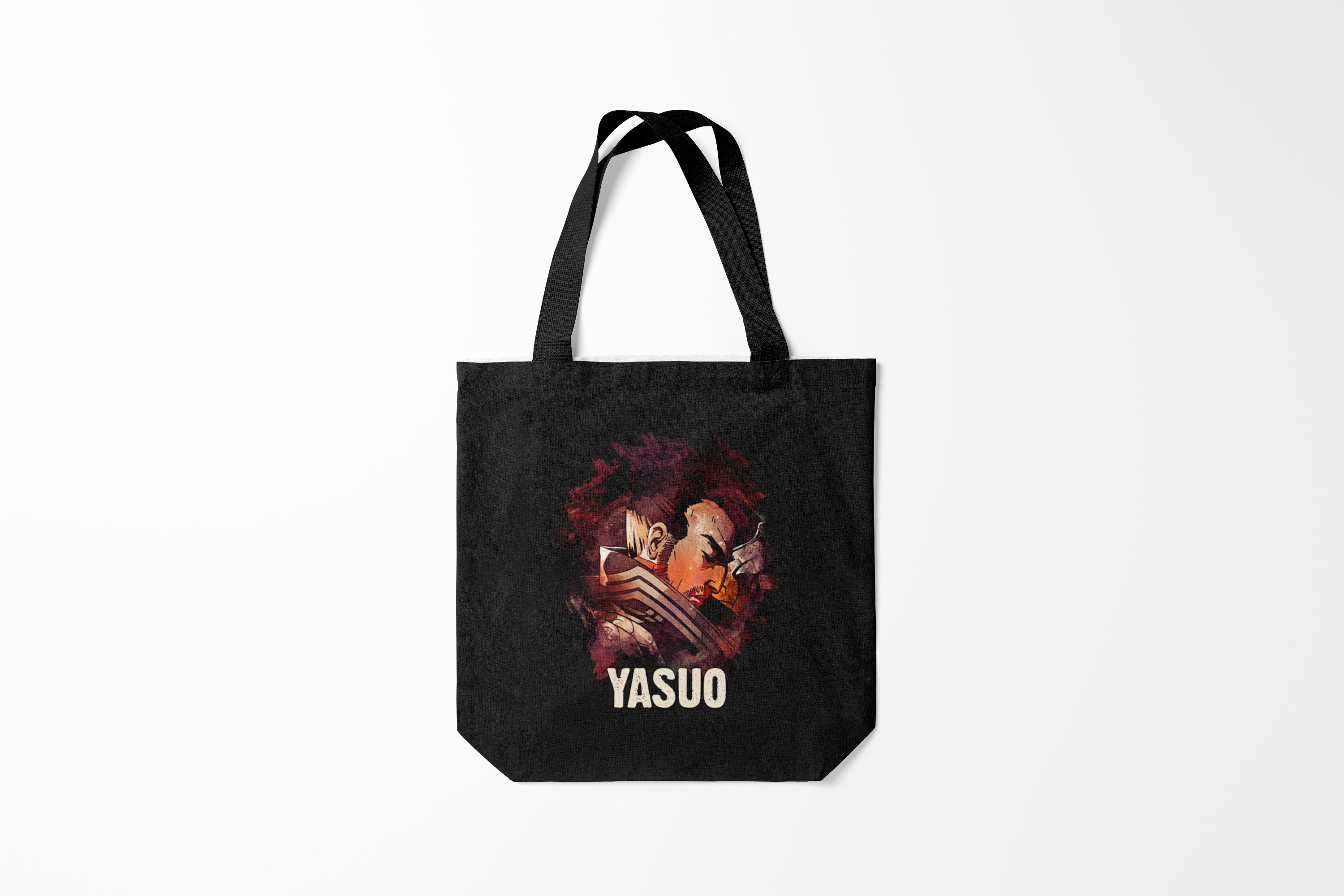 

Сумка шoппер унисекс Burnettie League Of Legends Yasuo, черный, League Of Legends Yasuo