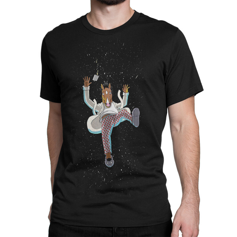 

Футболка мужская Dream Shirts Конь БоДжек 555989222 черная XS, Конь БоДжек 555989222