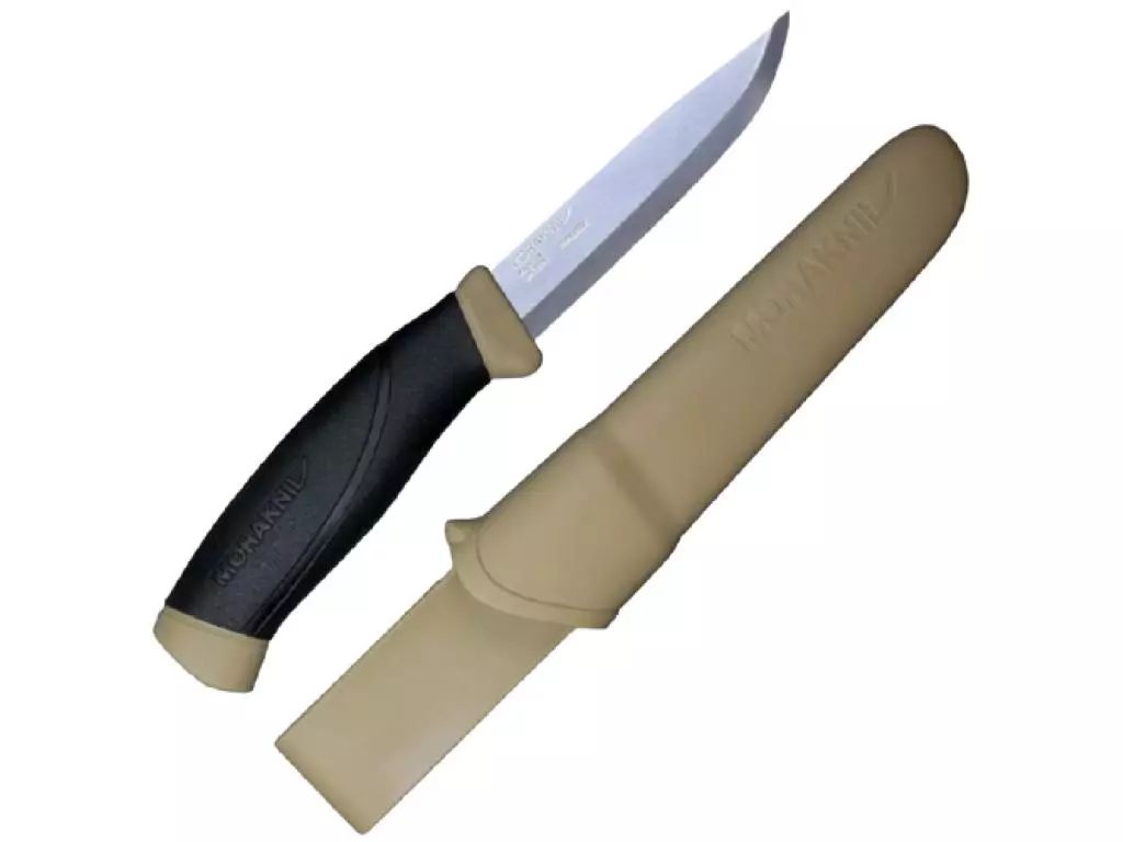 Туристический нож Morakniv Companion Desert, бежевый