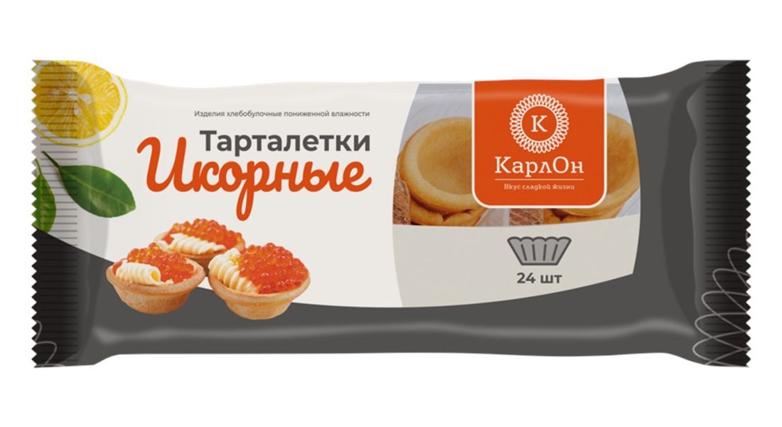 

Тарталетки КарлОн Икорные 50 г