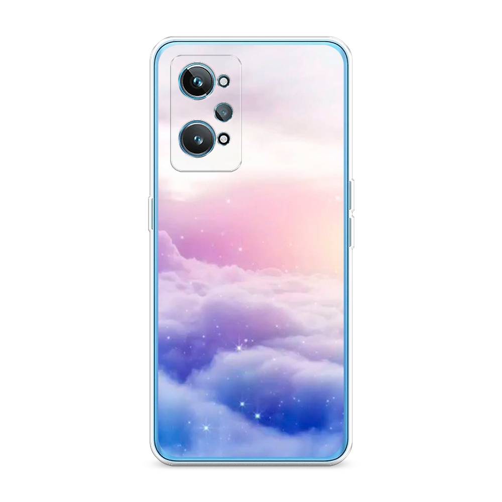 

Чехол на Realme GT 2 "Небеса", Голубой;белый;розовый, 258550-2