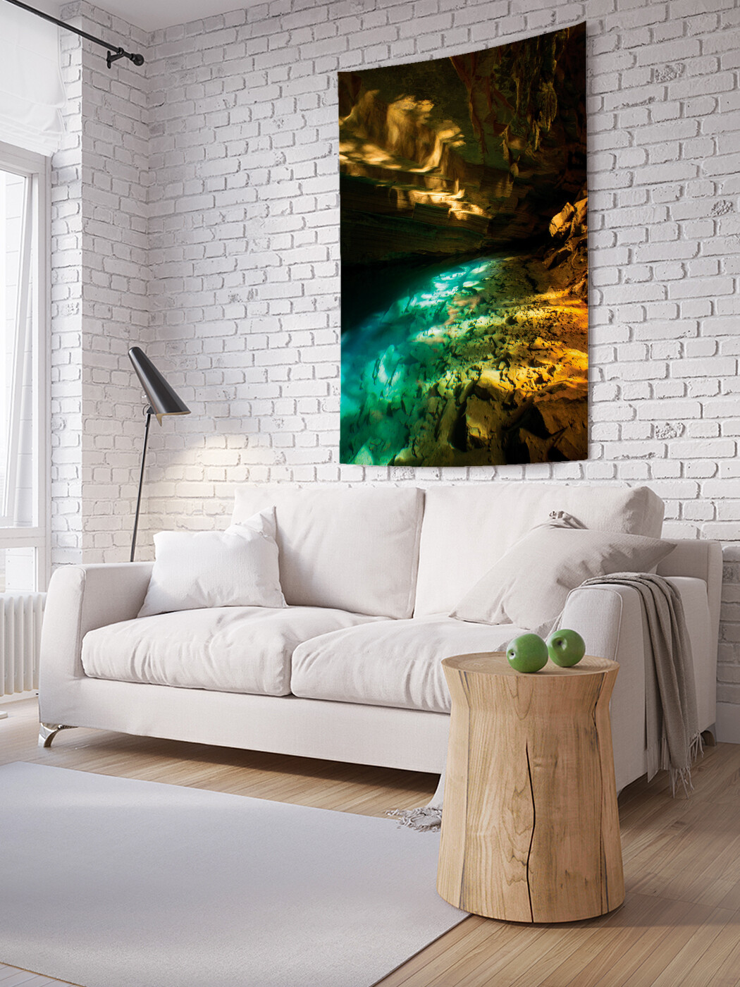 

Вертикальное фотопанно JoyArty Секретное место, из ткани, 150х200 см