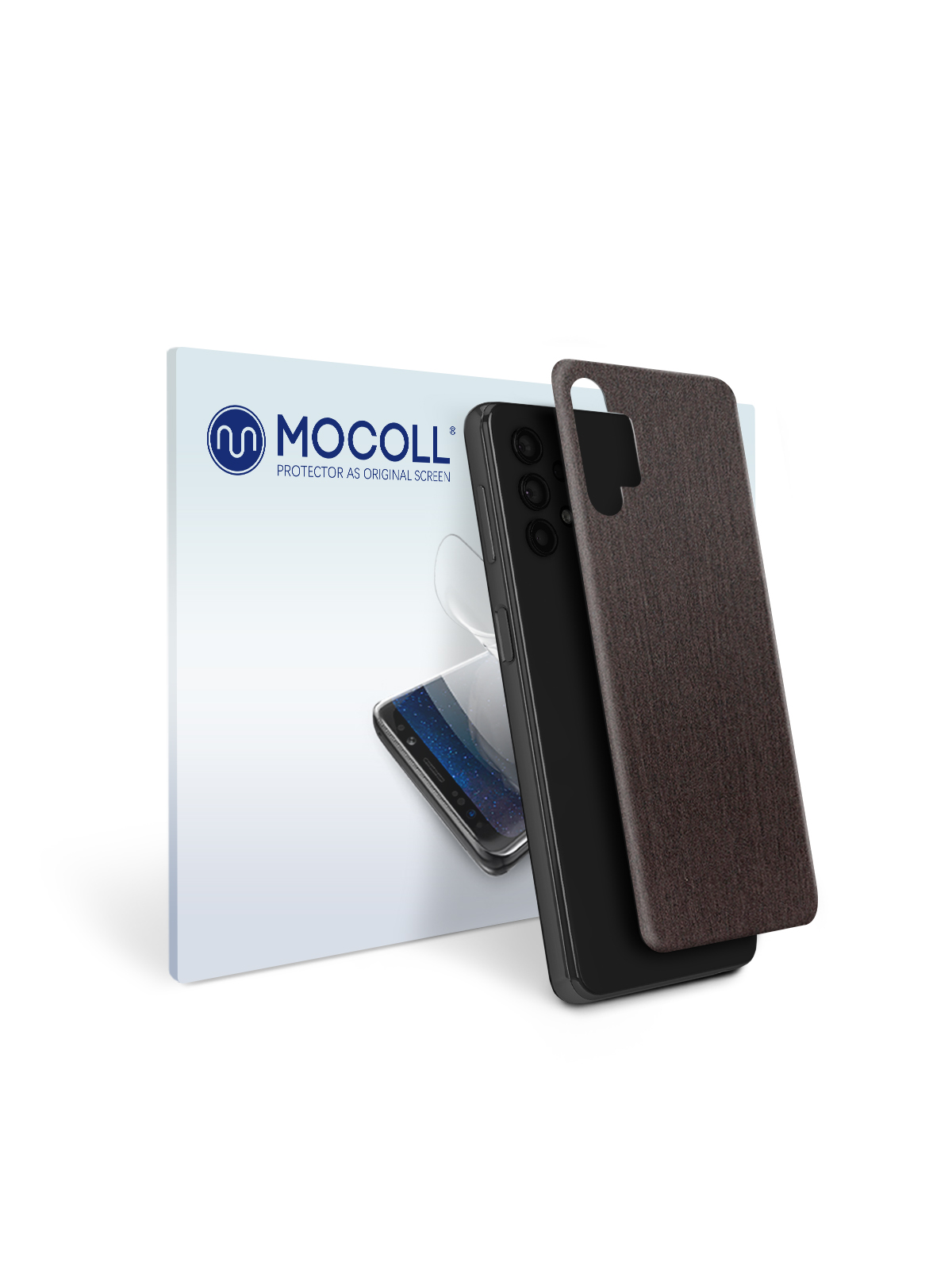 

Пленка защитная MOCOLL для задней панели Samsung Galaxy A32 5G Дерево Венге