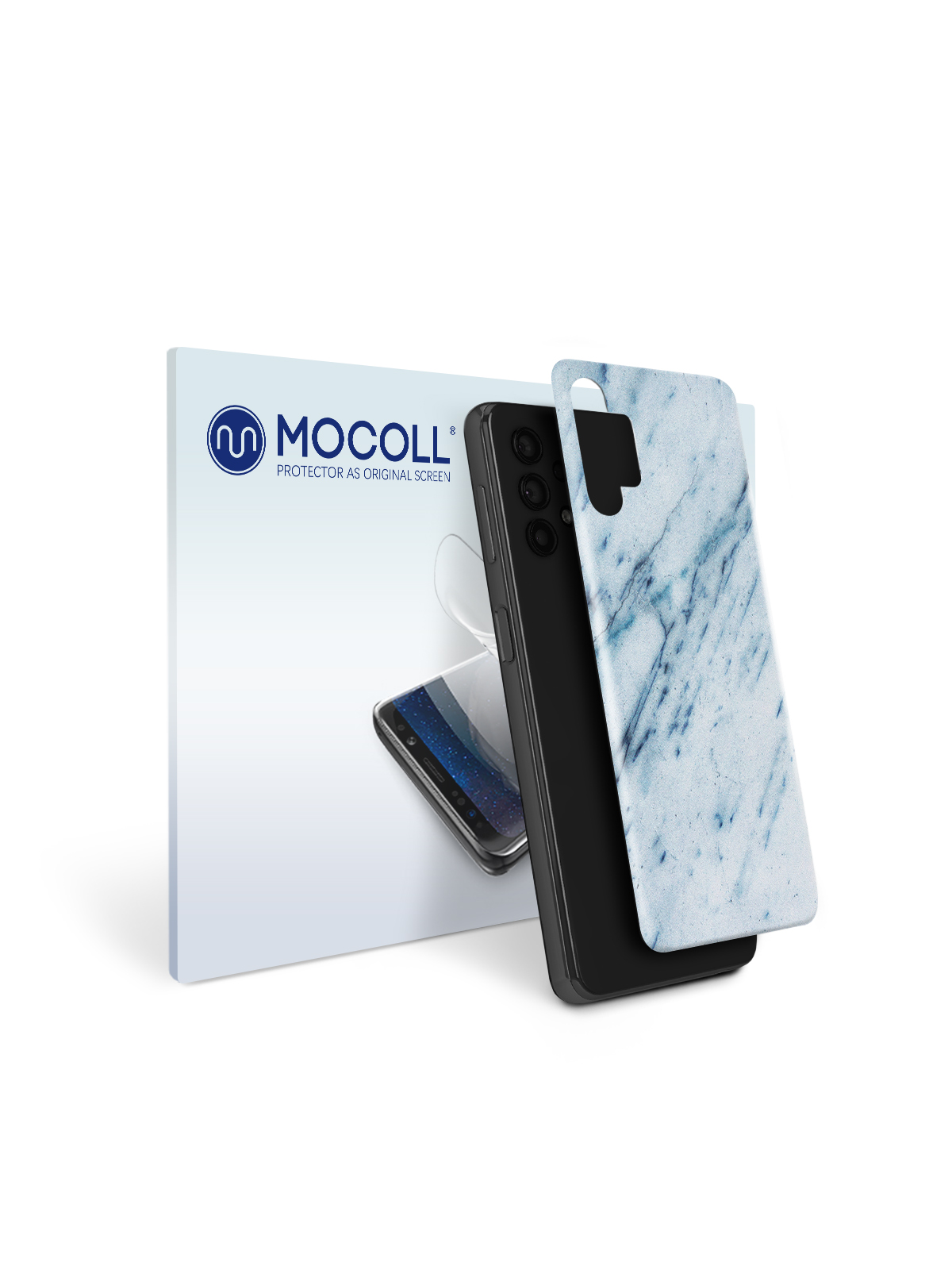 

Пленка защитная MOCOLL для задней панели Samsung Galaxy A32 5G Мрамор