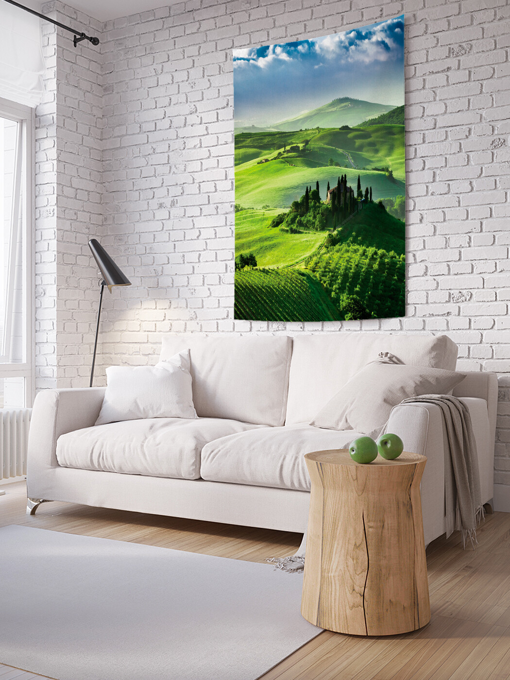 

Вертикальное фотопанно JoyArty Поднебесный мир, из ткани, 150х200 см