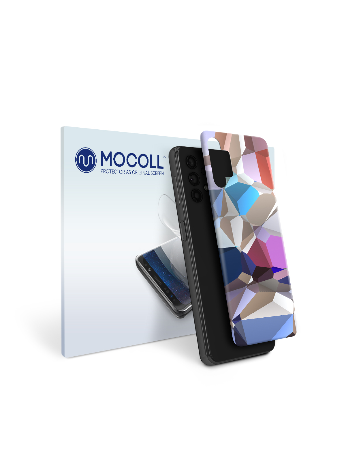 

Пленка защитная MOCOLL для задней панели Samsung Galaxy A32 5G Цветная мозаика