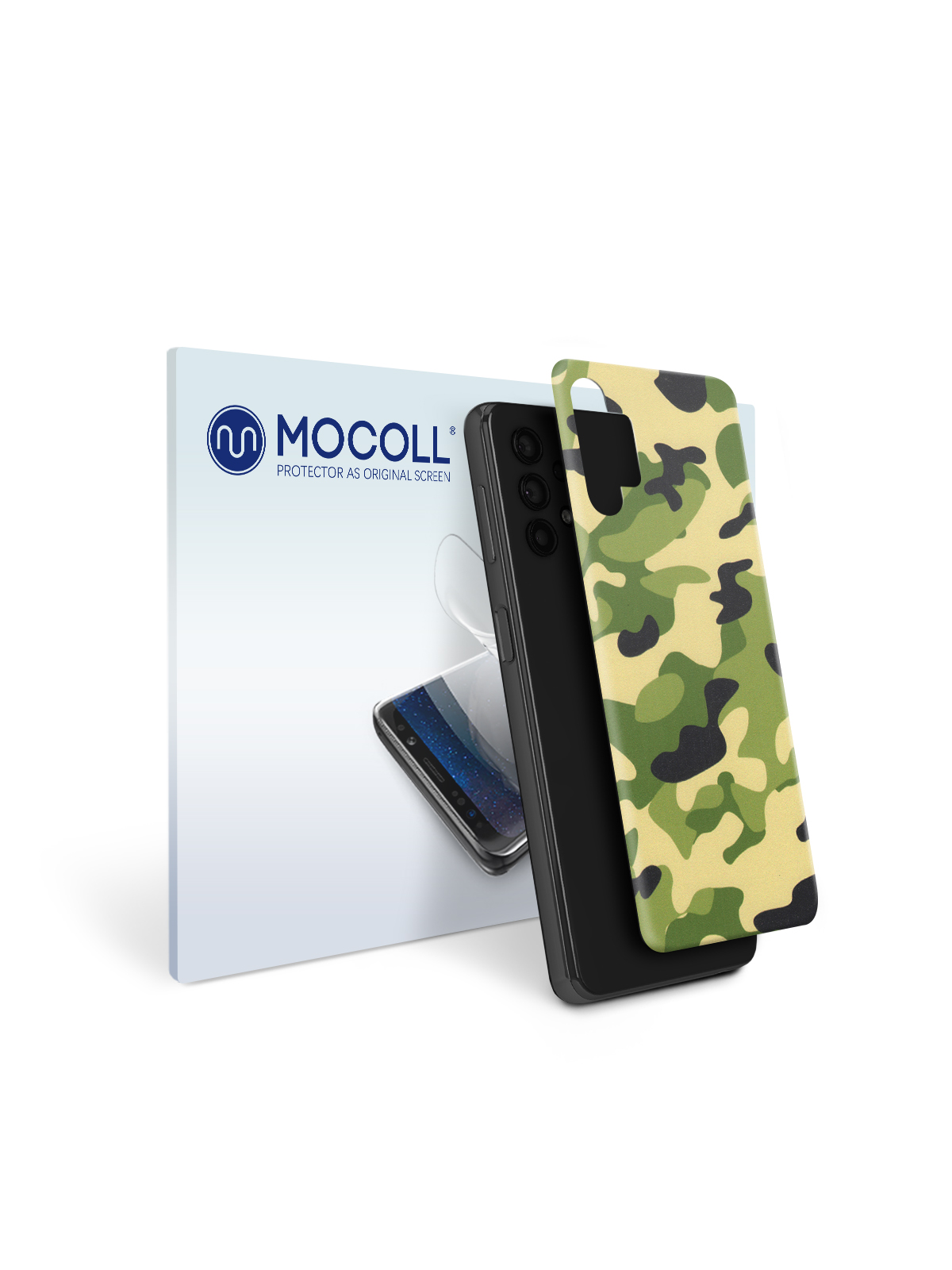 

Пленка защитная MOCOLL для задней панели Samsung Galaxy A32 5G Хаки Зеленый