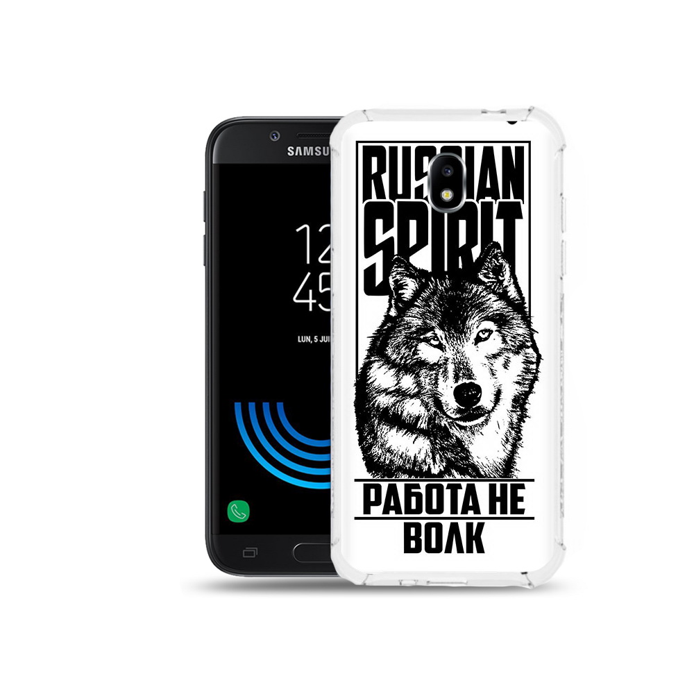 

Чехол MyPads Tocco для Samsung Galaxy J5 (2017) работа не волк, Прозрачный, Tocco