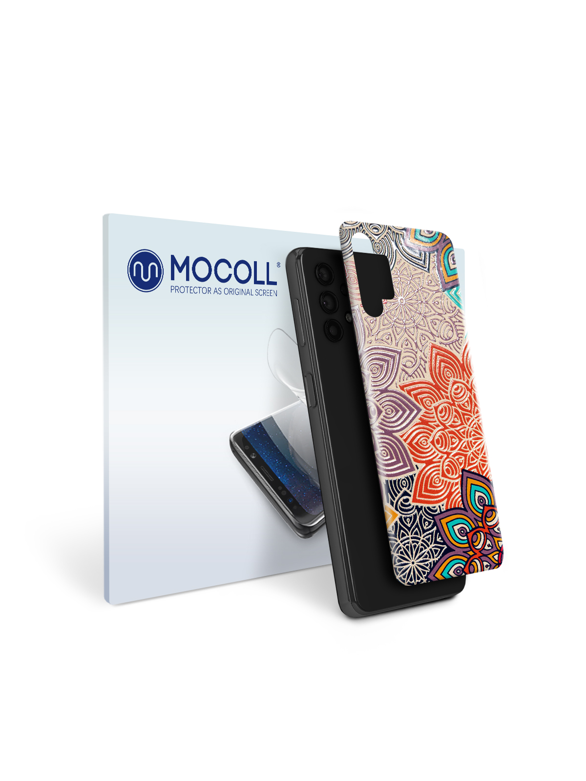 

Пленка защитная MOCOLL для задней панели Samsung Galaxy A32 5G Богемный узор Мандала
