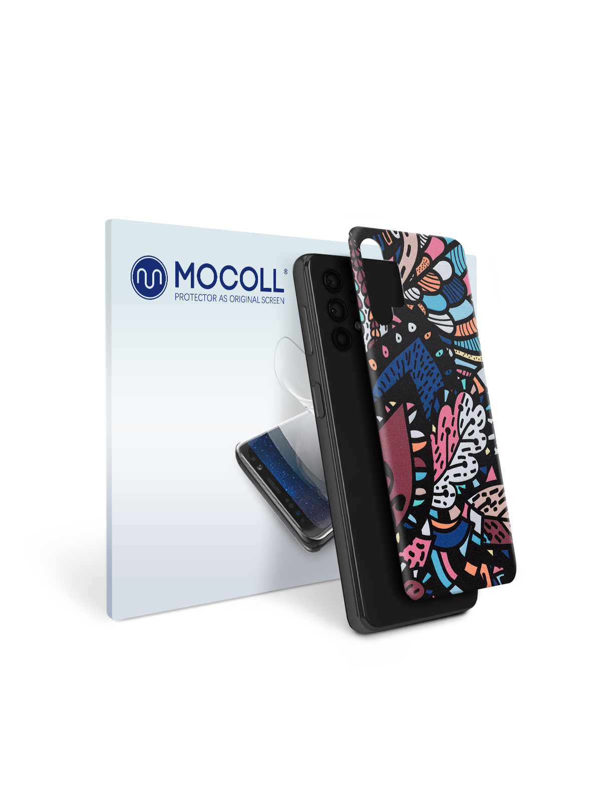 

Пленка защитная MOCOLL для задней панели Samsung Galaxy A32 5G Богемный узор Пальметта