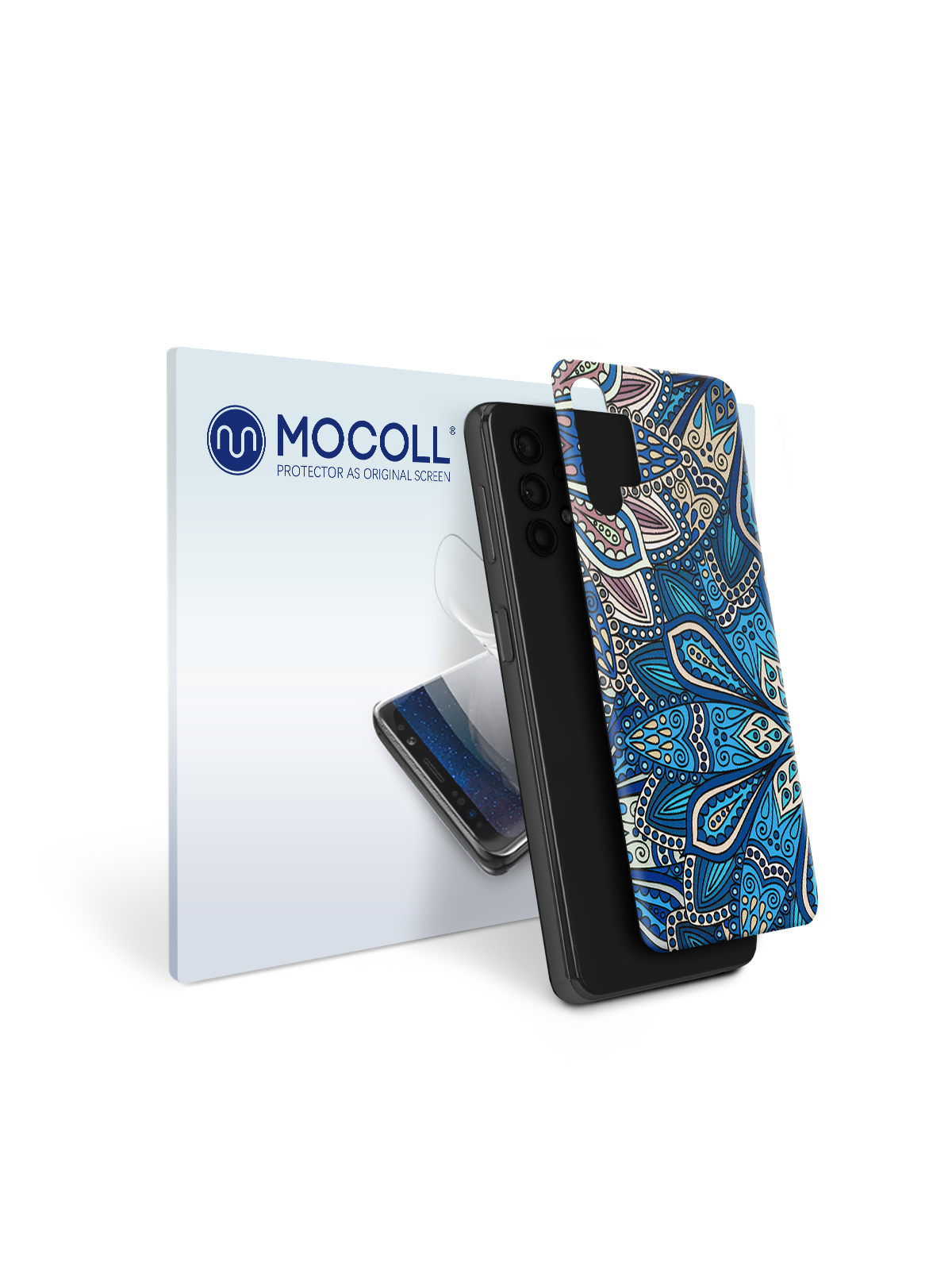 

Пленка защитная MOCOLL для задней панели Samsung Galaxy A32 5G Богемный узор Флораль