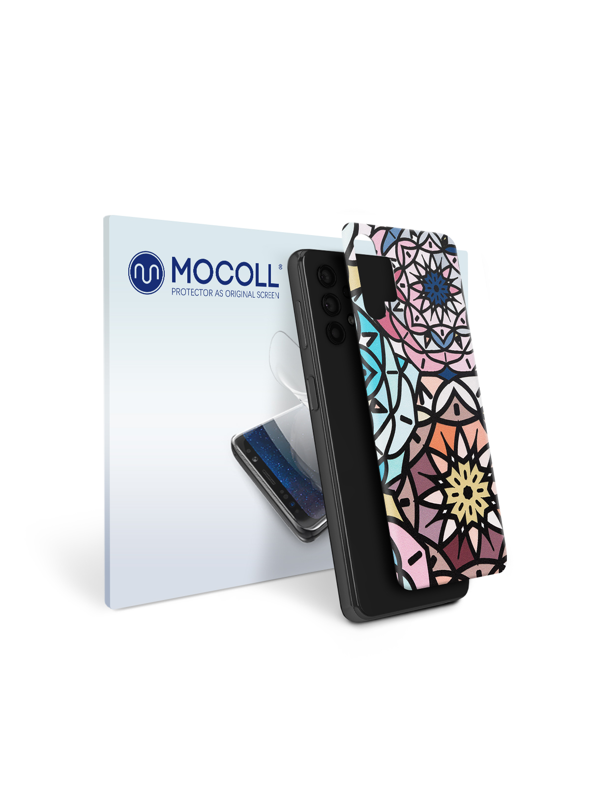 

Пленка защитная MOCOLL для задней панели Samsung Galaxy A32 5G Богемный узор Сюзане