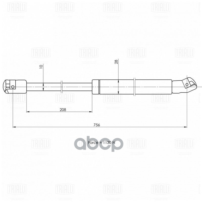 

Амортизатор (Упор) Для А/М Vw Transporter Multivan (03-)/Multivan (09-) (Крышки Багажника)