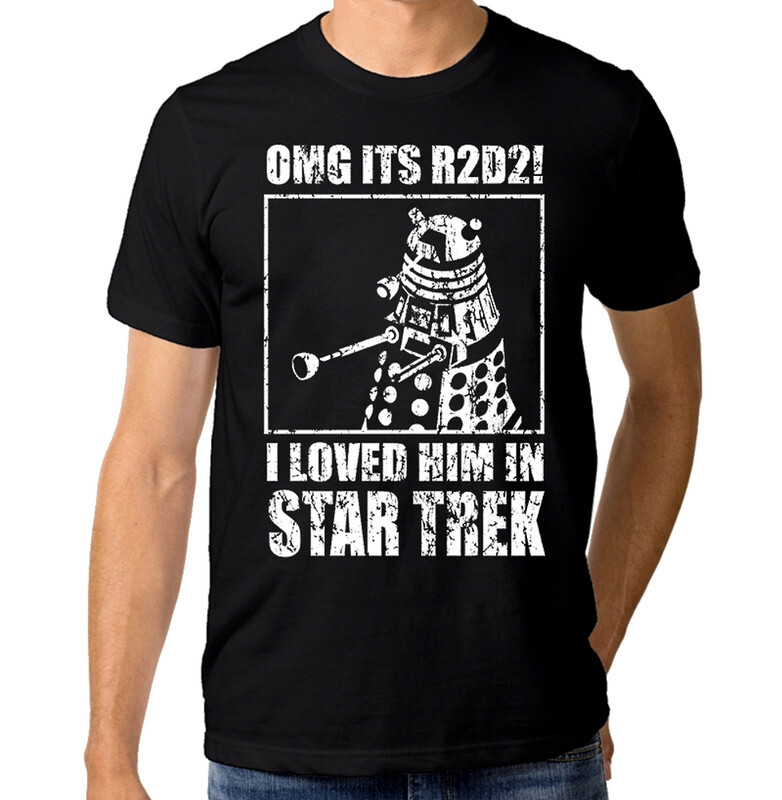 

Футболка мужская Dream Shirts Далек R2-D2 555982222 черная XL, Далек R2-D2 555982222