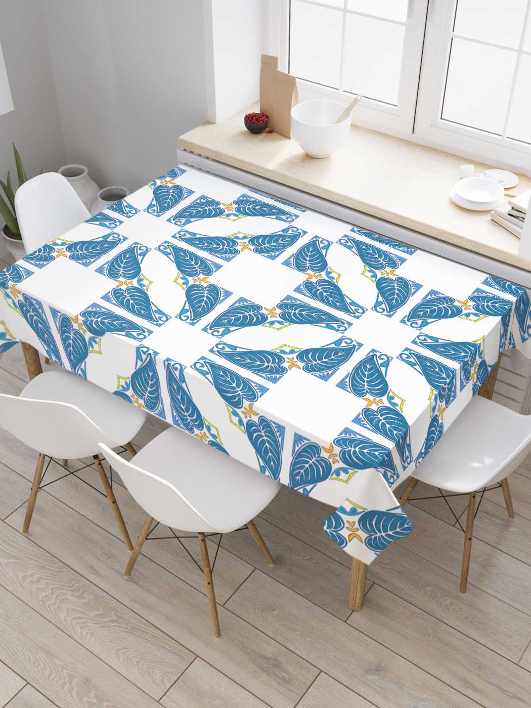 

Скатерть прямоугольная JoyArty "Лиственная комбинация" из оксфорда, 180x145 см, Лиственная комбинация