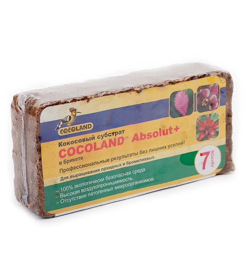 Грунт для террариума Cocoland Absolut Plus кокос 7 л 433₽