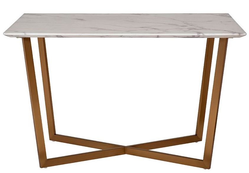 

Стол обеденный Pearl White Размер: 80*76,2*120 см