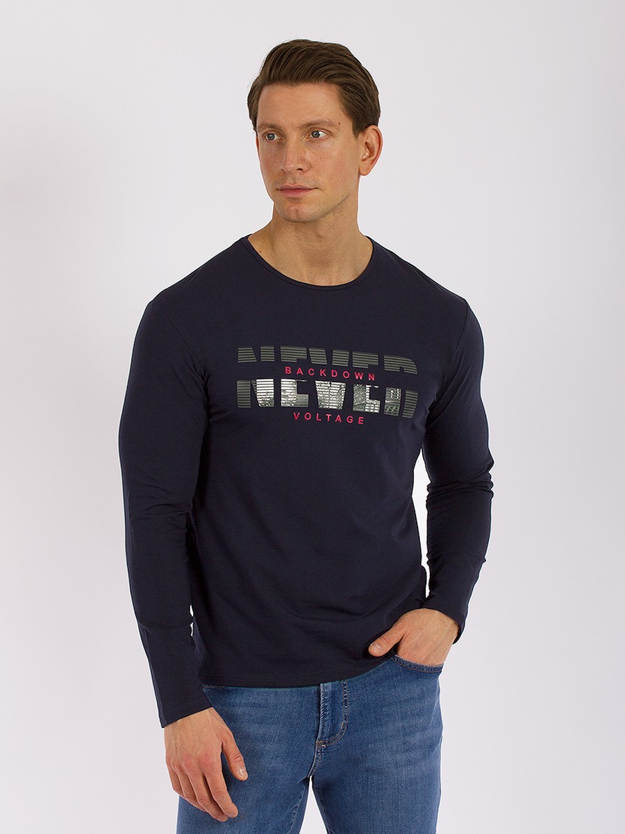 

Лонгслив мужской DAIROS GD69301409 синий 3XL, GD69301409