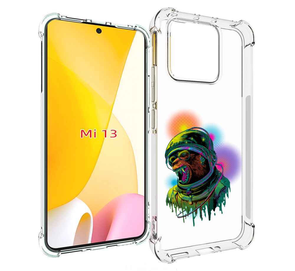 

Чехол MyPads медведь космонавт для Xiaomi 13, Прозрачный, Tocco