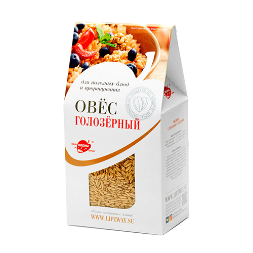

Овес Голозерный Образ Жизни 500 Г, 10052253