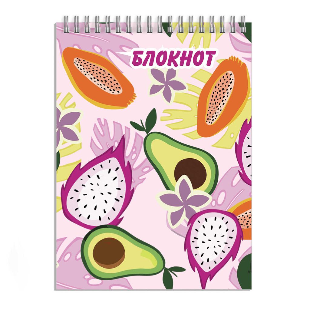 

Блокнот Феникс 120л А6 Экзотика, 1824093