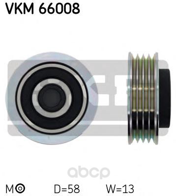 

Ролик автомобильный SKF VKM66008