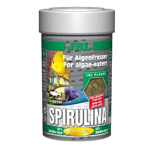 

Корм для рыб JBL Spirulina, хлопья, 100 мл, 16гр, Spirulina