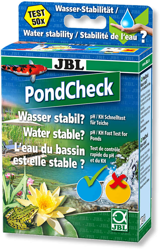 

Тест JBL PondCheck pH и KH, для использования в пруду, PondCheck pH и KH