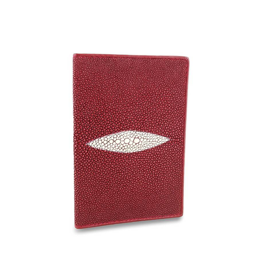 Обложка для паспорта унисекс Exotic Leather ks-170 красная