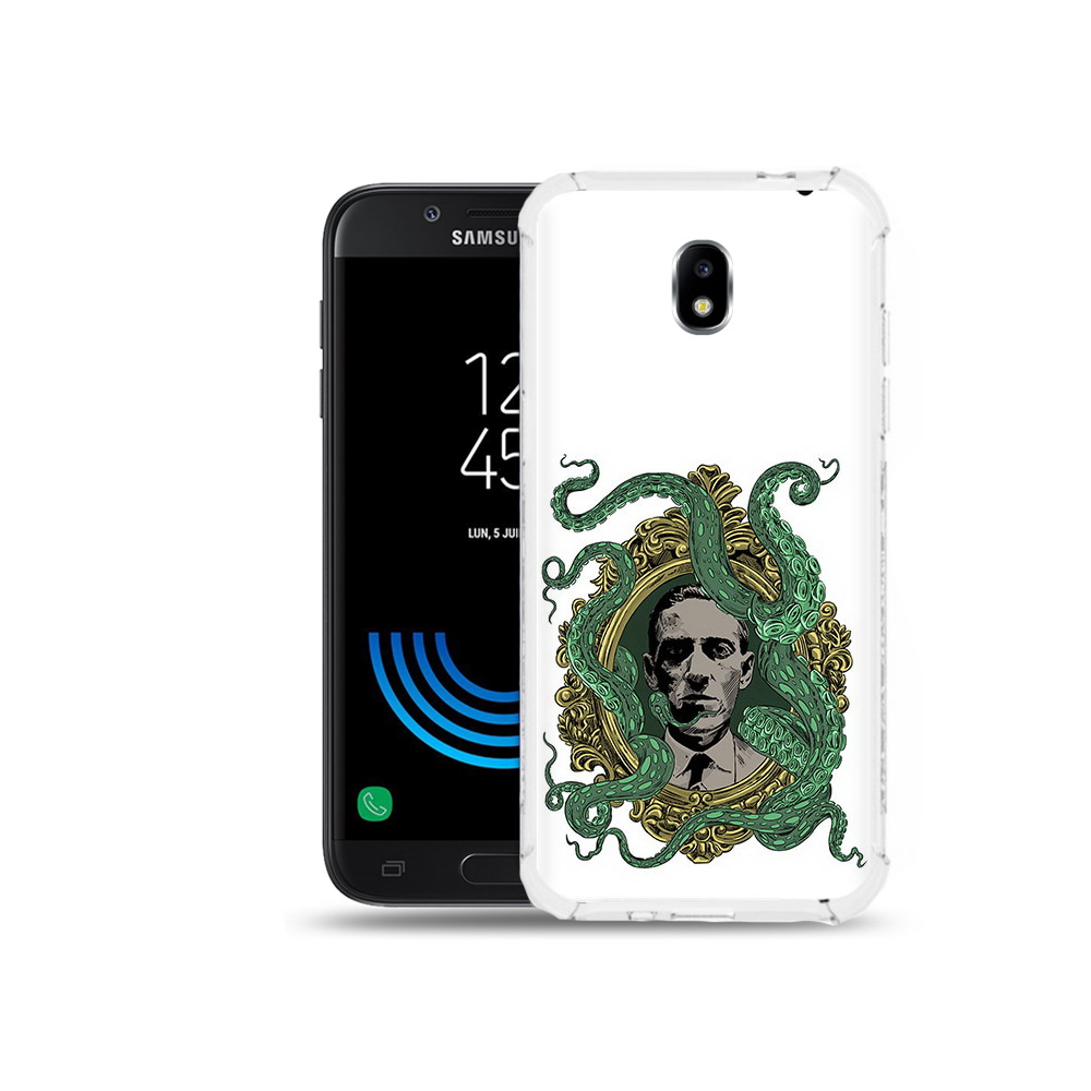 

Чехол MyPads Tocco для Samsung Galaxy J5 (2017) портрет с кракеном, Прозрачный, Tocco