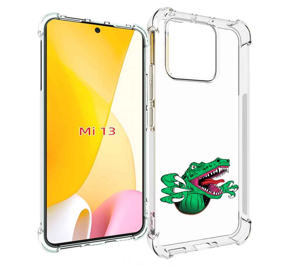 

Чехол MyPads крокодил для Xiaomi 13, Прозрачный, Tocco