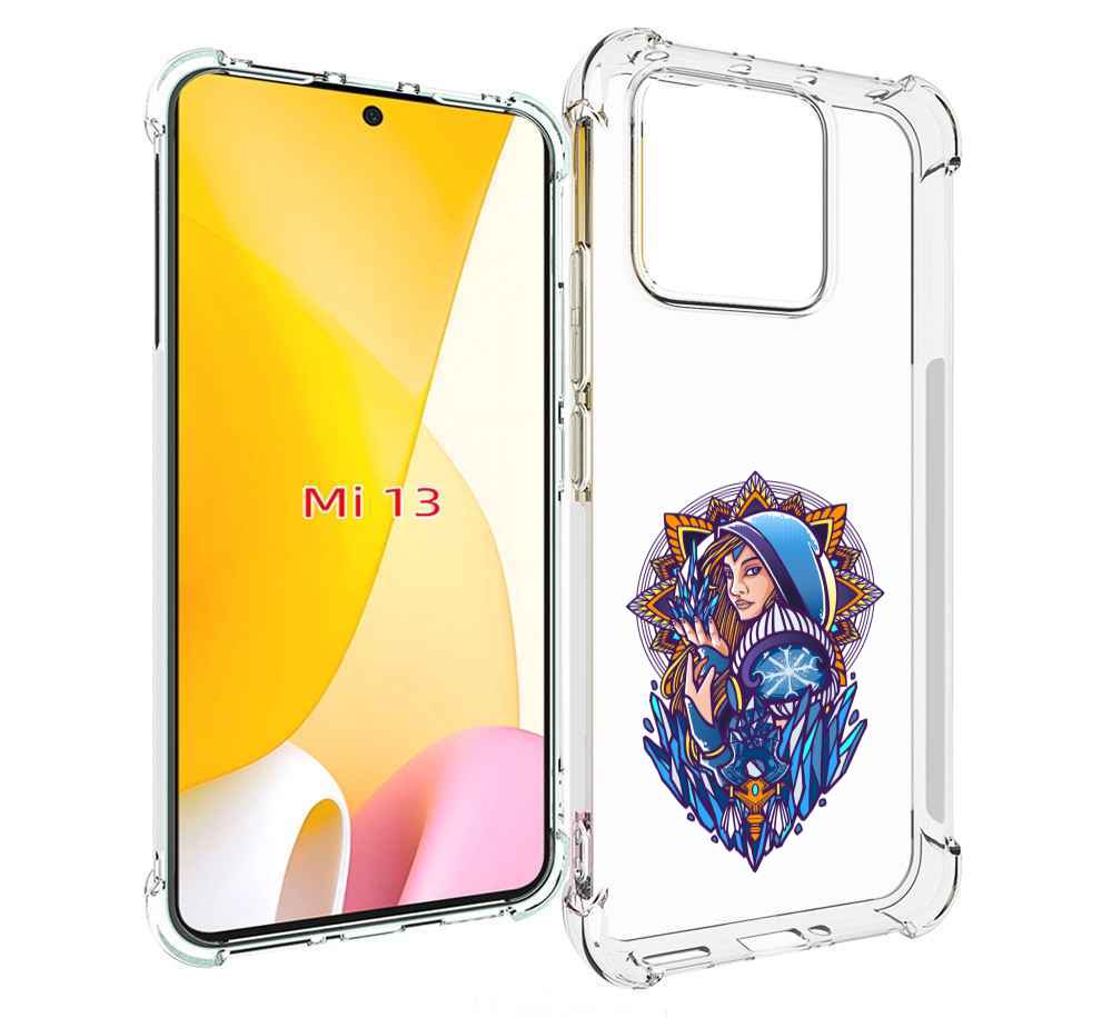 

Чехол MyPads кристал мейден дота 2 для Xiaomi 13, Прозрачный, Tocco