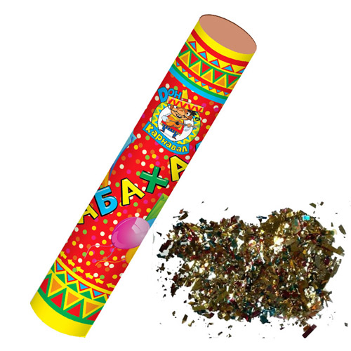 

Хлопушка Миленд Х-1474 5х5х30 см, Х-1474