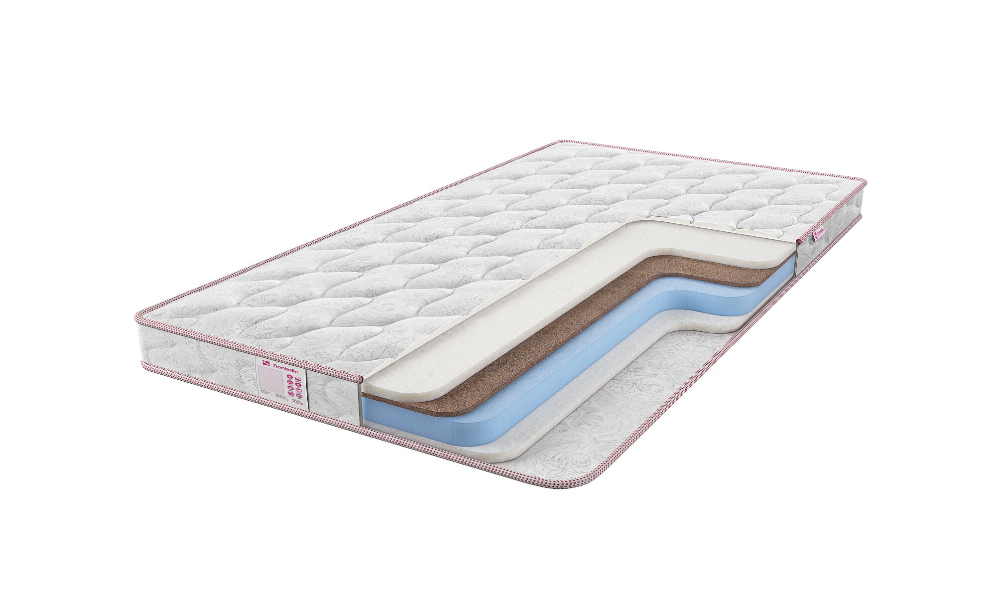 

Матрас Sontelle Libre Roll 10 Lake 215х200, Libre Roll 10 Lake